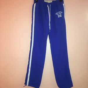 Hollister XS Royal Blue Track Pants